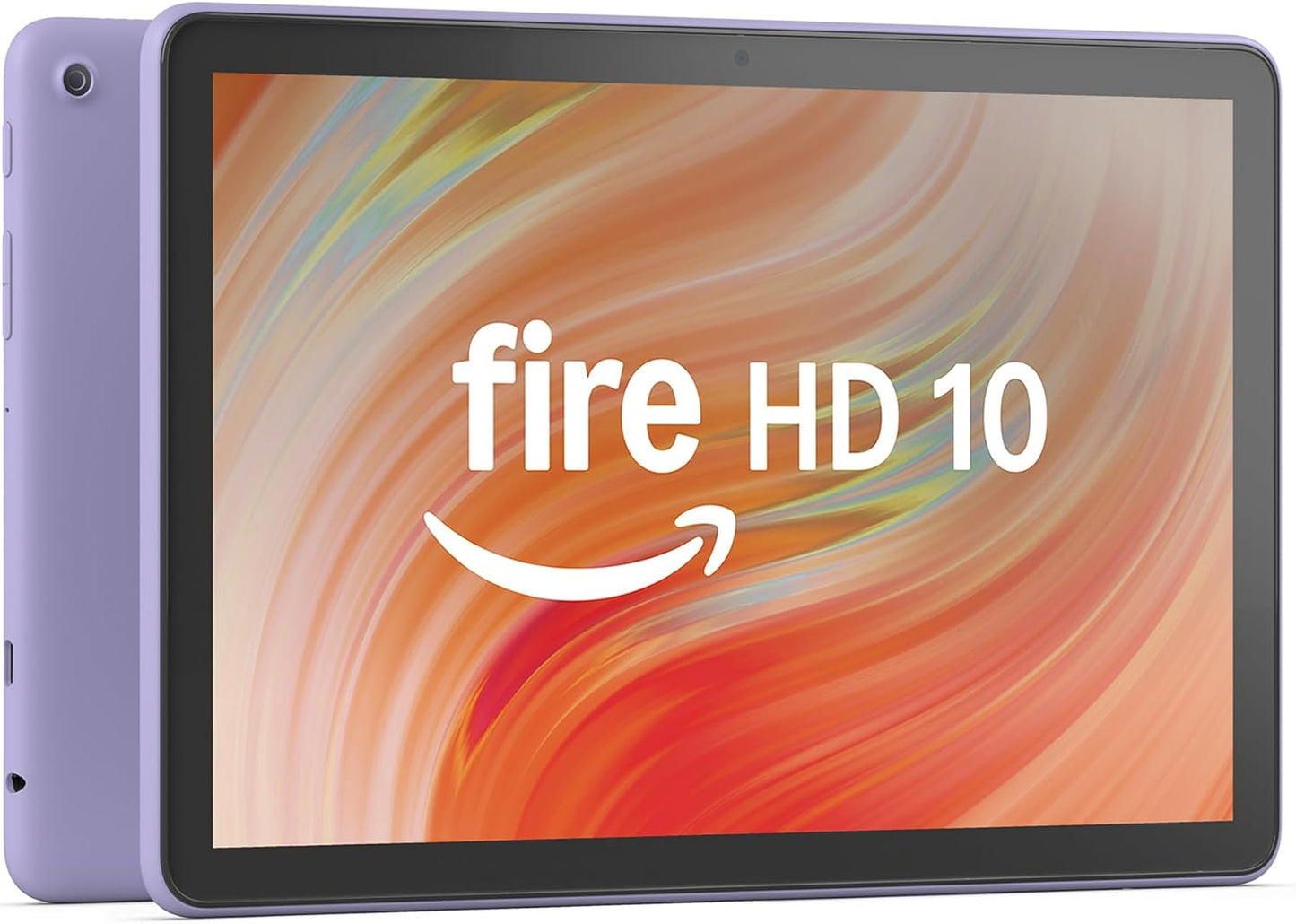 Amazon Fire HD 10 tablet (newest model) built for relaxation, 10.1" vibrant Full HD screen, octa-core processor, 3 GB RAM, 64 GB, Lilac